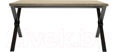 Обеденный стол Buro7 Икс-ромб Классика 180x80x76