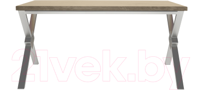 Обеденный стол Buro7 Икс-ромб Классика 180x80x76