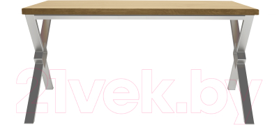 Обеденный стол Buro7 Икс-ромб Классика 180x80x76