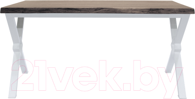 Обеденный стол Buro7 Икс-ромб с обзолом 180x80x76