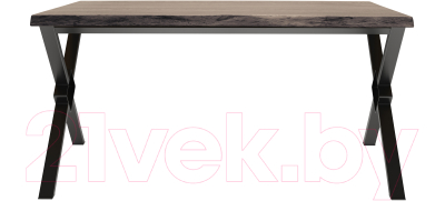 Обеденный стол Buro7 Икс-ромб с обзолом 180x80x76