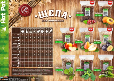 Щепа для копчения Hot Pot Бук / 61420