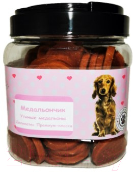 Лакомство для собак O'dog Медальончик. Утиные медальоны - фото