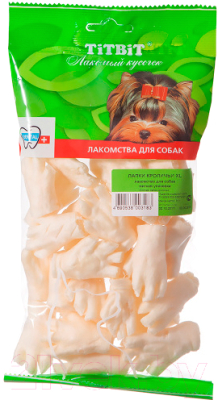 Лакомство для собак TiTBiT Лапки кроличьи XL / 3183 - фото