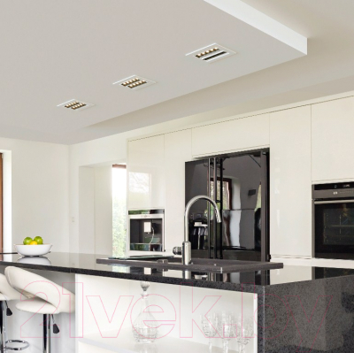 Точечный светильник Elektrostandard 9923 LED 20W 4200K (белый/черный)