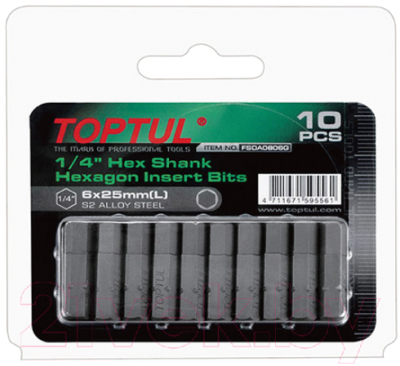 Набор бит Toptul FSDA0808G - фото