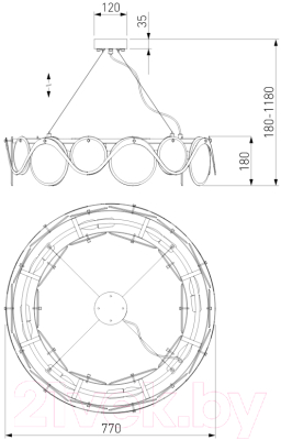 Люстра Bogate's 322/8