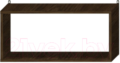 Полка-ячейка Элана ПНП 80 (венге магия) - фото