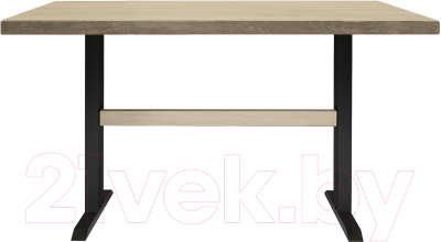 Обеденный стол Buro7 Двутавр Классика 110x80x76