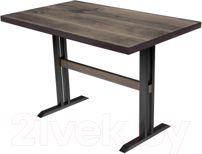 Обеденный стол Buro7 Двутавр Классика 110x80x76 - фото