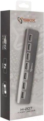 USB-хаб SBOX USB2.0 - 7хUSB H-207