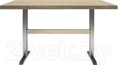 Обеденный стол Buro7 Двутавр Классика 120x80x76