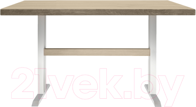 Обеденный стол Buro7 Двутавр Классика 120x80x76