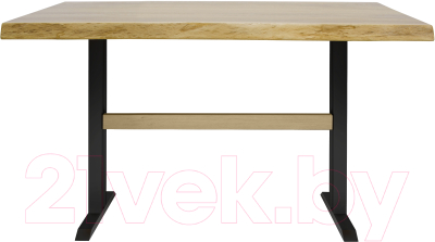 Обеденный стол Buro7 Двутавр с обзолом 120x80x76