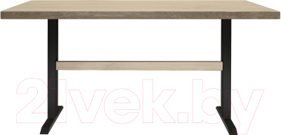Обеденный стол Buro7 Двутавр Классика 150x80x76