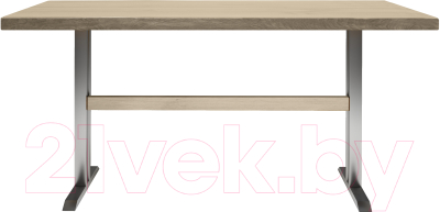 Обеденный стол Buro7 Двутавр Классика 150x80x76