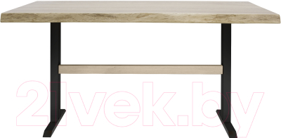Обеденный стол Buro7 Двутавр с обзолом 150x80x76