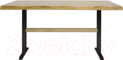 Обеденный стол Buro7 Двутавр с обзолом 150x80x76