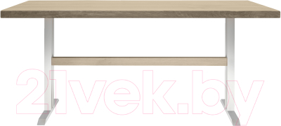 Обеденный стол Buro7 Двутавр Классика 180x80x76
