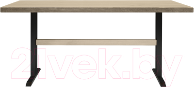 Обеденный стол Buro7 Двутавр Классика 180x80x76