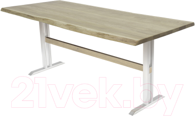 Обеденный стол Buro7 Двутавр с обзолом 180x80x76 - фото