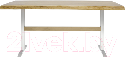 Обеденный стол Buro7 Двутавр с обзолом 180x80x76