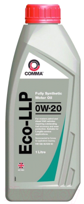 Моторное масло Comma Eco-LLP 0W20 / ECOLLP1L - фото