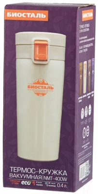 Термокружка Биосталь Crosstown NMT-400W
