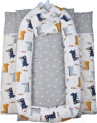 Кокон-гнездышко Farfello Крокодилы / L4