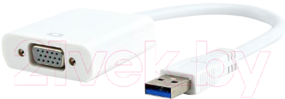 Адаптер Cablexpert AB-U3M-VGAF-01-W - фото