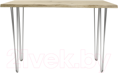 Обеденный стол Buro7 Грасхопер с обзолом и сучками 110x80x75