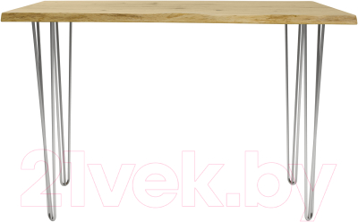 Обеденный стол Buro7 Грасхопер с обзолом и сучками 120x80x75