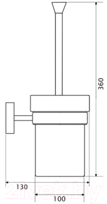 Ершик для унитаза Potato P2910-2