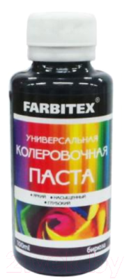 Колеровочная паста Farbitex Универсальная - фото