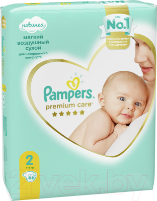 Подгузники детские Pampers Premium Care 2 Mini