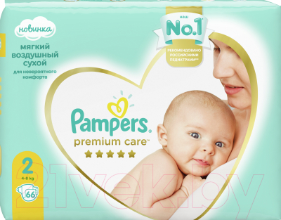 Подгузники детские Pampers Premium Care 2 Mini