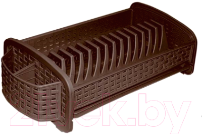 Сушилка для посуды Violet Ротанг / 270101 - фото