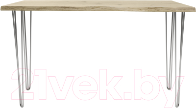 Обеденный стол Buro7 Грасхопер с обзолом и сучками 150x80x75