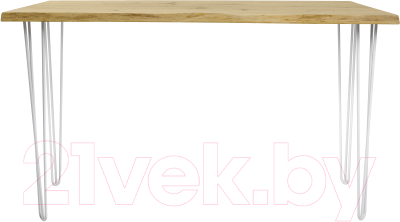 Обеденный стол Buro7 Грасхопер с обзолом и сучками 150x80x75