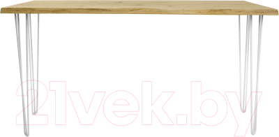 Обеденный стол Buro7 Грасхопер с обзолом и сучками 180x80x75