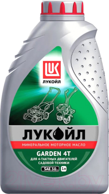 Моторное масло Лукойл Garden 4Т SAE 30 / 1668254 - фото