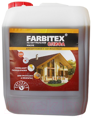Олифа Farbitex 10л - фото