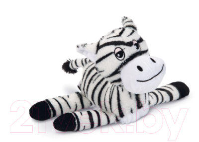 Игрушка для собак Beeztees Zappy плюшевая зебра / 619236 - фото