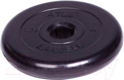 Диск для штанги MB Barbell Atlet d51мм 1.25кг - фото