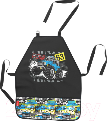 Фартук для творчества Erich Krause Track Сar / 48586 - фото