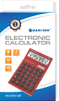 Калькулятор Darvish DV-2725-12R