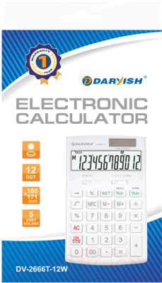Калькулятор Darvish DV-2666T-12W