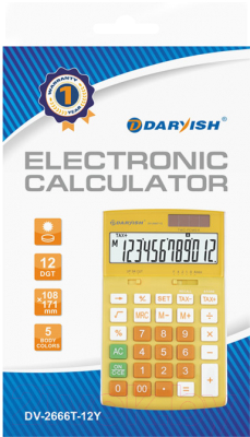 Калькулятор Darvish DV-2666T-12Y