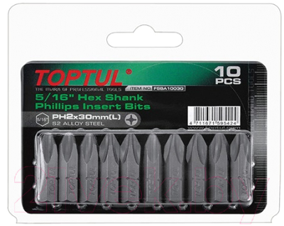 Набор бит Toptul FSBA1002G - фото