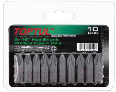 Набор бит Toptul FSBA0803G - фото